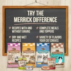 Merrick Purrfect Bistro Grain-Free Turkey Pate Canned Cat Food -Furry Friends 64262 PT6. AC SS1800 V1696265210