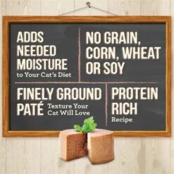 Merrick Purrfect Bistro Grain-Free Wet Cat Food Duck Recipe Pate -Furry Friends 64265 PT2. AC SS1800 V1696265211