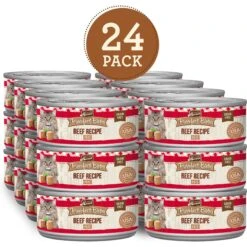 Merrick Purrfect Bistro Beef Pate Grain-Free Canned Cat Food -Furry Friends 64268 PT1. AC SS1800 V1696258775