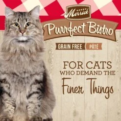 Merrick Purrfect Bistro Beef Pate Grain-Free Canned Cat Food -Furry Friends 64268 PT3. AC SS1800 V1696264486
