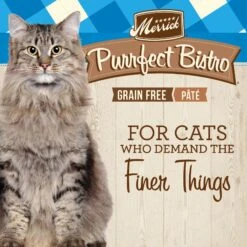 Merrick Purrfect Bistro Grain-Free Surf & Turf Grain-Free Canned Cat Food -Furry Friends 64294 PT3. AC SS1800 V1696252397