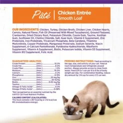 Wellness Complete Health Pate Chicken Entree Grain-Free Natural Canned Cat Food & Wellness Complete Health Turkey Formula Grain-Free Natural Canned Cat Food -Furry Friends 646574 PT2. AC SS1800 V1664533763