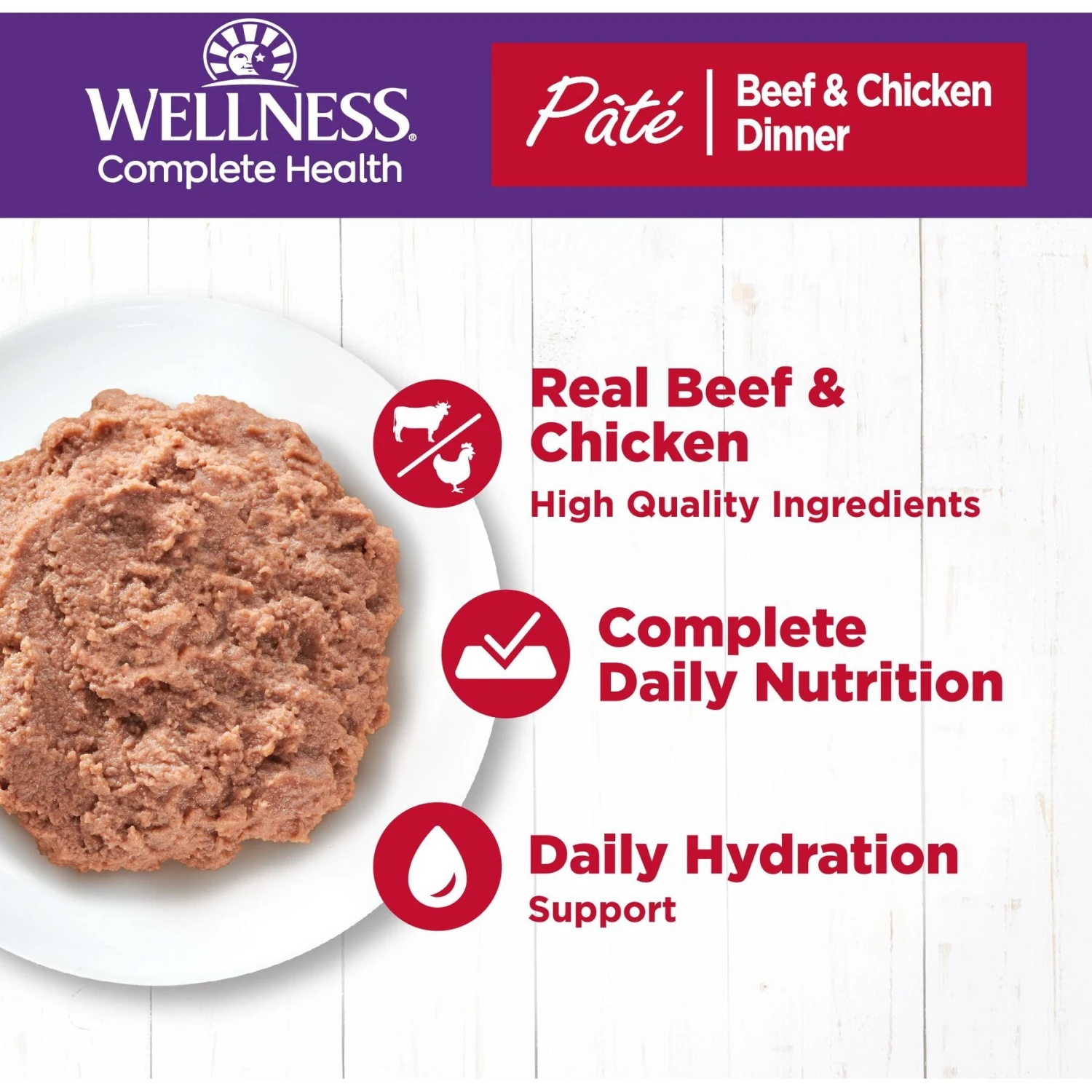 Wellness Complete Health Pate Chicken Entree Grain-Free Natural Canned Cat Food + 2 Items 6 Wellness Complete Health Pate Chicken Entree Grain-Free Natural Canned Cat Food + 2 Items - Image 4