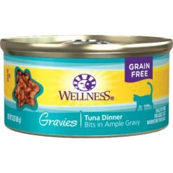 Wellness Natural Grain-Free Gravies Turkey Dinner Canned Cat Food + 2 Items -Furry Friends 646830 PT1. AC SS1800 V1664560493