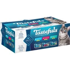 Blue Buffalo Wilderness Pate Variety Pack Duck, Chicken & Salmon Grain-Free Cat Canned Food + 2 Items -Furry Friends 646846 PT6. AC SS1800 V1664554790