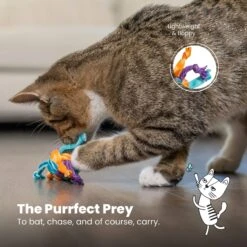 Catstages Tons Of Tails Cat Toy With Catnip, Color Varies -Furry Friends 64686 PT5. AC SS1800 V1682521196