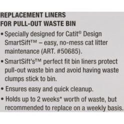 Catit Design SmartSift Biodegradable Replacement Liners 8 Catit Design SmartSift Biodegradable Replacement Liners -Furry Friends 64848 PT2. AC SS1800 V1488917286