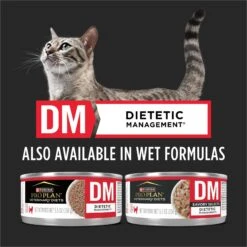 Purina Pro Plan Veterinary Diets DM Dietetic Management Dry Cat Food 16 Purina Pro Plan Veterinary Diets DM Dietetic Management Dry Cat Food -Furry Friends 64868 PT5. AC SS1800 V1700162635