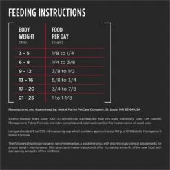 Purina Pro Plan Veterinary Diets DM Dietetic Management Dry Cat Food 18 Purina Pro Plan Veterinary Diets DM Dietetic Management Dry Cat Food -Furry Friends 64868 PT7. AC SS1800 V1700158315