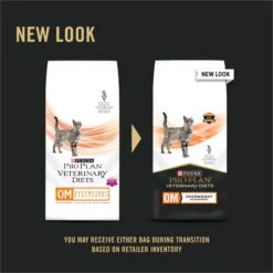 Purina Pro Plan Veterinary Diets OM Overweight Management Dry Cat Food -Furry Friends 64887 PT1. AC SS1800 V1700156631