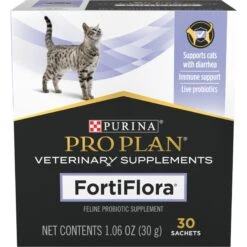Purina Pro Plan Veterinary Diets FortiFlora Powder Digestive Supplement For Cats