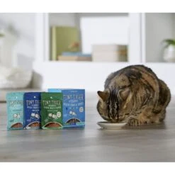 Tiny Tiger Chunks In Gravy Seafood Recipes Variety Pack Grain-Free Canned Cat Food & Tiny Tiger, Lickables, Variety Pack, Bisque Cat Treat & Topper -Furry Friends 652710 PT8. AC SS1800 V1664899672