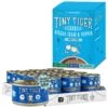 Tiny Tiger Chunks In EXTRA Gravy Tuna Recipe Grain-Free Canned Cat Food & Tiny Tiger, Lickables, Variety Pack, Bisque Cat Treat & Topper