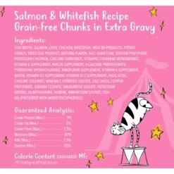 Tiny Tiger Chunks In EXTRA Gravy Salmon & Whitefish Recipe Grain-Free Canned Cat Food & Tiny Tiger, Lickables, Variety Pack, Bisque Cat Treat & Topper -Furry Friends 652742 PT3. AC SS1800 V1664899678