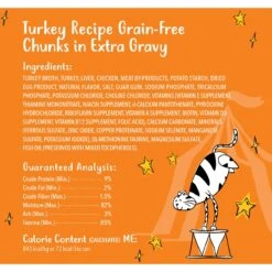 Tiny Tiger Chunks In EXTRA Gravy Turkey Recipe Grain-Free Canned Cat Food & Tiny Tiger, Lickables, Variety Pack, Bisque Cat Treat & Topper -Furry Friends 652814 PT3. AC SS1800 V1664899378