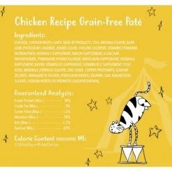 Tiny Tiger Pate Chicken Recipe Grain-Free Canned Cat Food & Tiny Tiger, Lickables, Variety Pack, Bisque Cat Treat & Topper -Furry Friends 652830 PT3. AC SS1800 V1664899041