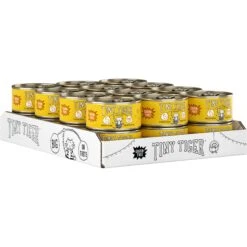 Tiny Tiger Chunks In EXTRA Gravy Chicken Recipe Grain-Free Canned Cat Food & Tiny Tiger, Lickables, Variety Pack, Bisque Cat Treat & Topper -Furry Friends 652862 PT2. AC SS1800 V1664899733