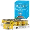 Tiny Tiger Chunks In Gravy Chicken Recipe Grain-Free Canned Cat Food & Tiny Tiger, Lickables, Variety Pack, Bisque Cat Treat & Topper -Furry Friends 652886 MAIN. AC SS1800 V1664895661