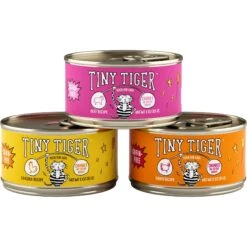 Tiny Tiger Chunks In EXTRA Gravy Beef & Poultry Recipes Variety Pack Grain-Free Canned Cat Food & Tiny Tiger Lickables, Senior Formula, Tuna & Chicken Recipe, Bisque Cat Treat & Topper 12 Tiny Tiger Chunks In EXTRA Gravy Beef & Poultry Recipes Variety Pack Grain-Free Canned Cat Food & Tiny Tiger Lickables, Senior Formula, Tuna & Chicken Recipe, Bisque Cat Treat & Topper -Furry Friends 652958 PT2. AC SS1800 V1664898713