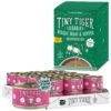 Tiny Tiger Chunks In EXTRA Gravy Beef Recipe Grain-Free Canned Cat Food & Tiny Tiger Lickables, Senior Formula, Tuna & Chicken Recipe, Bisque Cat Treat & Topper -Furry Friends 653030 MAIN. AC SS1800 V1664898053