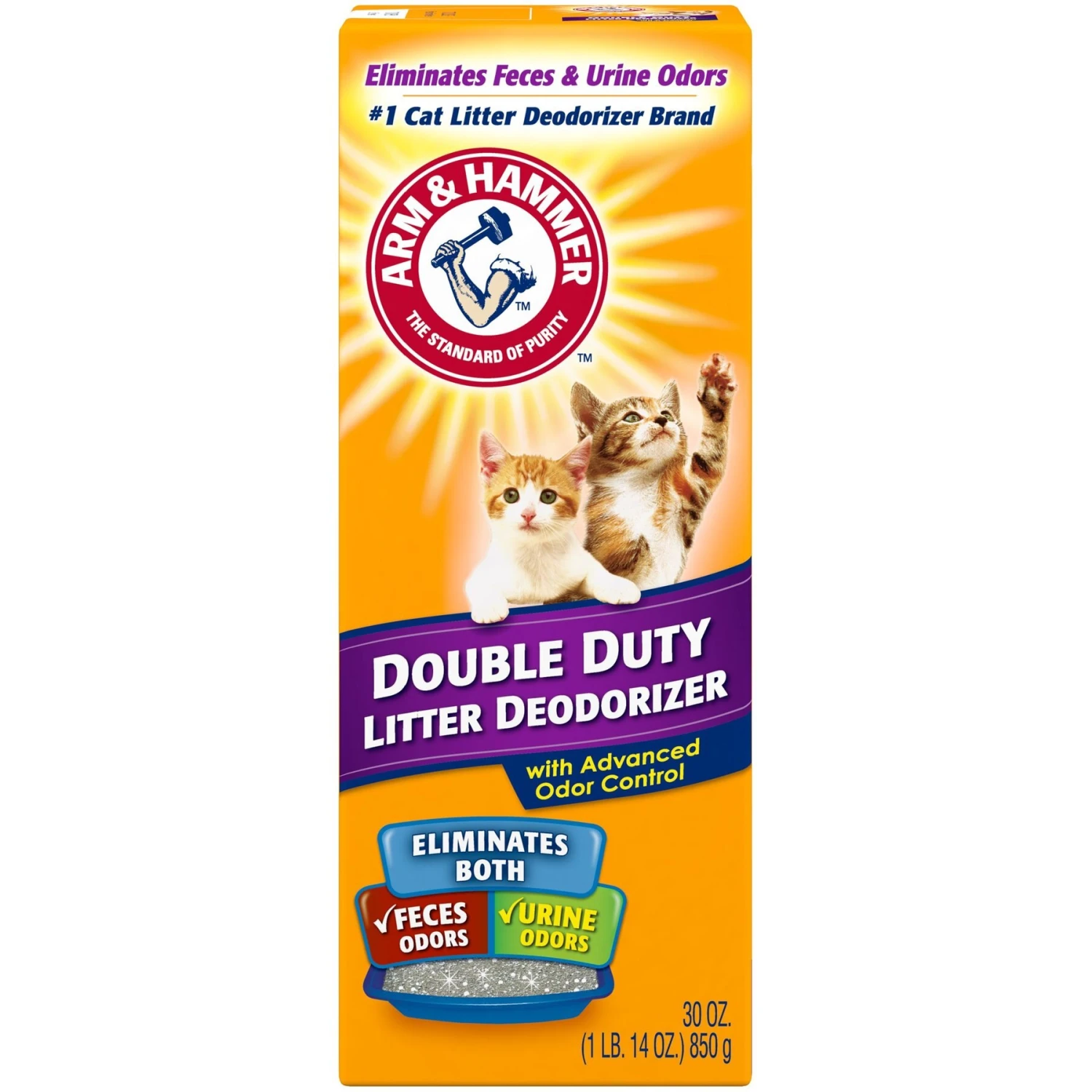 Dr. Elsey's Ultra Unscented Clumping Clay Cat Litter & Arm & Hammer Litter Baking Soda Double Duty Cat Litter Deodorizer 4 Dr. Elsey's Ultra Unscented Clumping Clay Cat Litter & Arm & Hammer Litter Baking Soda Double Duty Cat Litter Deodorizer - Image 2
