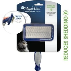 Four Paws Magic Coat Professional Series Comfort-Grip Cat Slicker Brush 19 Four Paws Magic Coat Professional Series Comfort-Grip Cat Slicker Brush -Furry Friends 65414 PT8. AC SS1800 V1692734136