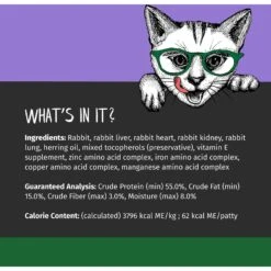 Nature's Advantage Rich Rabbit Dinner Cat Food, 8-oz Bag -Furry Friends 655294 PT2. AC SS1800 V1664834807