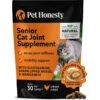 PetHonesty Dual Texture Hip & Joint Chews Supplement For Cats