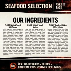 Wellness CORE Signature Selects Seafood Selection Variety Pack Canned Cat Food, 2.8-oz, Case Of 8 & Wellness CORE Signature Selects Poultry Selection Variety Pack Canned Cat Food 13 Wellness CORE Signature Selects Seafood Selection Variety Pack Canned Cat Food, 2.8-oz, Case Of 8 & Wellness CORE Signature Selects Poultry Selection Variety Pack Canned Cat Food -Furry Friends 662686 PT2. AC SS1800 V1667324766