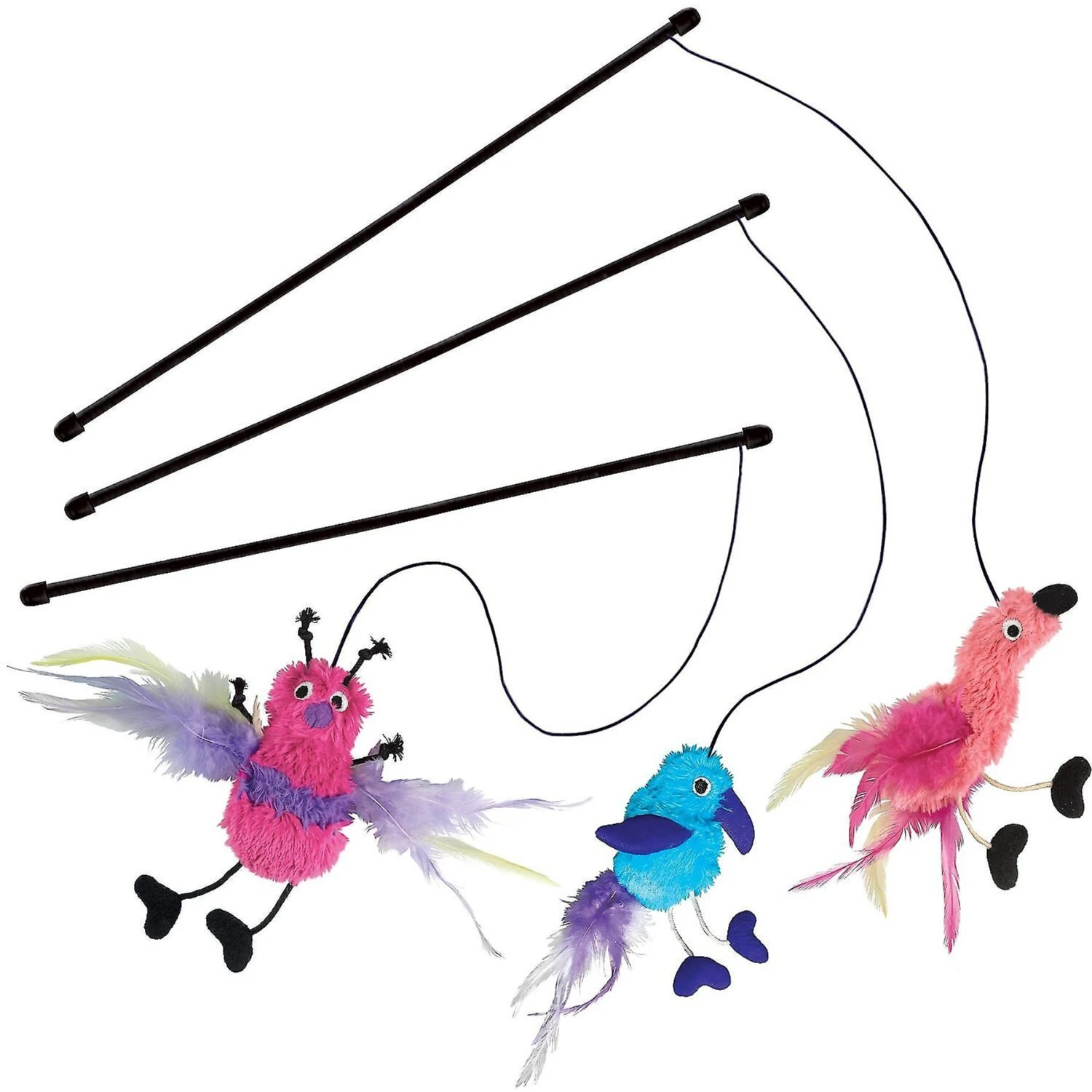 KONG Active Feather Teaser Cat Toy, Color Varies 8 KONG Active Feather Teaser Cat Toy, Color Varies - Image 6