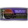 Dave's Pet Food Naturally Healthy Grain-Free Tuna & Chicken Dinner In Gravy Canned Cat Food