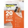 CLAWGUARD Protection Tape Durable Single-Sided Strips Protection Barrier, 20 Count, 12 X 4-in -Furry Friends 668638 MAIN. AC SS1800 V1670960051