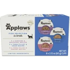Applaws Fish Selection In Broth Pot Variety Pack