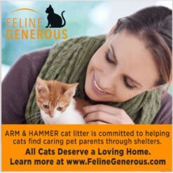 Arm & Hammer Litter Double Duty Scented Clumping Clay Cat Litter 19 Arm & Hammer Litter Double Duty Scented Clumping Clay Cat Litter -Furry Friends 67033 PT8. AC SS1800 V1663797232