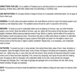 Four Paws Keep Off! Outdoor & Indoor Cat Repellent Spray -Furry Friends 67205 PT6. AC SS1800 V1628304091