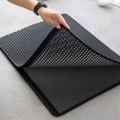 Hanamya Cat Front Entry Top Exit Cat Litter Box With Scoop, X-Large -Furry Friends 677158 PT8. AC SS1800 V1680728857