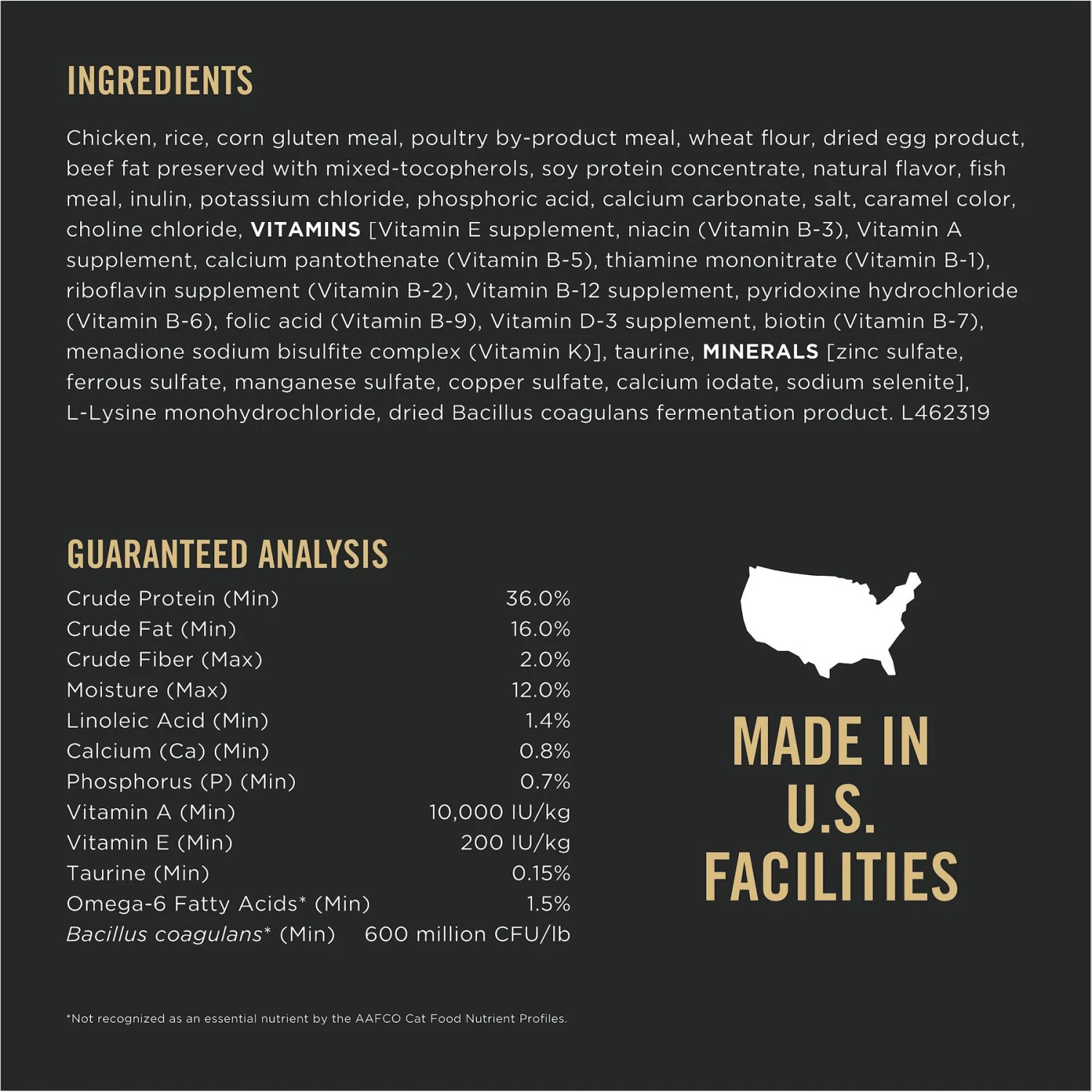 Purina Pro Plan Chicken & Rice Formula With Probiotics High Protein Cat Food 8 Purina Pro Plan Chicken & Rice Formula With Probiotics High Protein Cat Food - Image 6