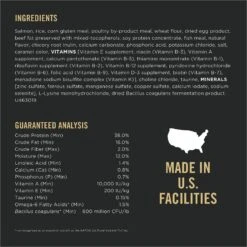 Purina Pro Plan Adult Salmon & Rice Formula Dry Cat Food -Furry Friends 67936 PT5. AC SS1800 V1649197299