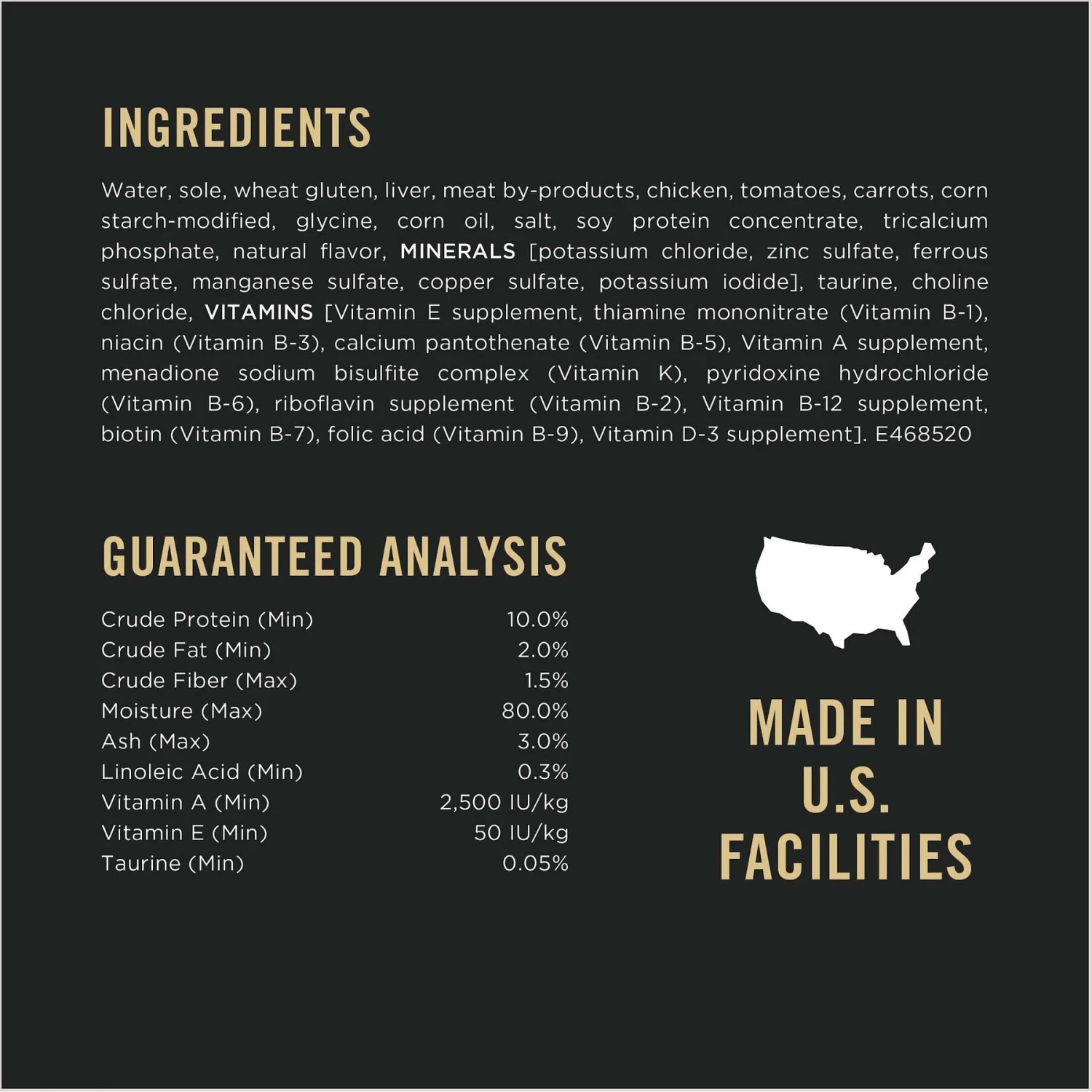 Purina Pro Plan Adult Sole & Vegetable Entree In Sauce Canned Cat Food 7 Purina Pro Plan Adult Sole & Vegetable Entree In Sauce Canned Cat Food - Image 5