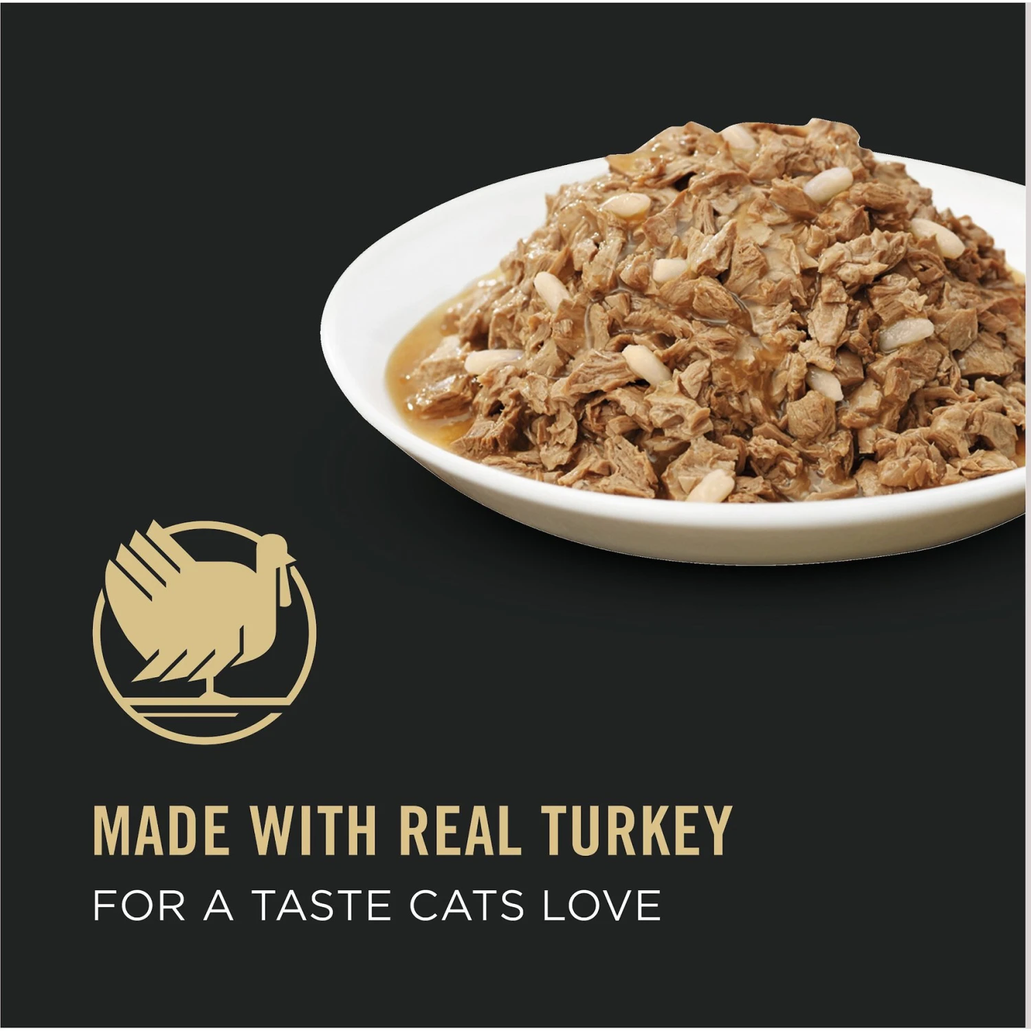 Purina Pro Plan Adult Turkey & Rice Entree In Gravy Canned Cat Food 4 Purina Pro Plan Adult Turkey & Rice Entree In Gravy Canned Cat Food - Image 2