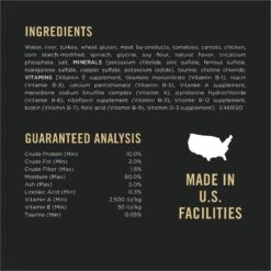 Purina Pro Plan Complete Essentials Adult Turkey & Vegetable Entree In Gravy Canned Cat Food -Furry Friends 67970 PT4. AC SS1800 V1643842290