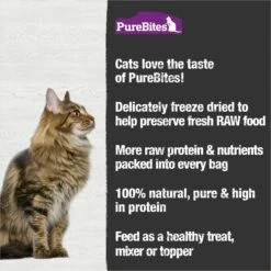 PureBites Ocean Whitefish Freeze-Dried Raw Cat Treats -Furry Friends 68237 PT4. AC SS1800 V1677601316