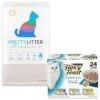Fancy Feast Grilled Seafood Feast Variety Pack Canned Cat Food & PrettyLitter Health Monitoring Cat Litter -Furry Friends 683062 MAIN. AC SS1800 V1668535168