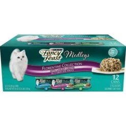 Fancy Feast Medleys Florentine Collection Pack Canned Cat Food & PrettyLitter Health Monitoring Cat Litter -Furry Friends 683158 PT1. AC SS1800 V1670252107
