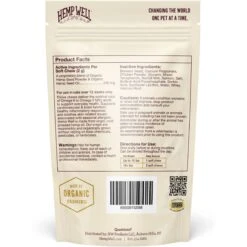 Hemp Well Thrive Skin & Coat Soft Chew Supplement For Cats, 60 Count -Furry Friends 685198 PT5. AC SS1800 V1700689538