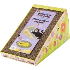 Fat Cat Big Mama's Scratch 'N Play Ramp Cat Toy -Furry Friends 68607 PT1. AC SS1800 V1535665354
