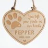 Custom Personalization Solutions Pet Memorial Wooden Personalized Christmas Tree Ornament -Furry Friends 686118 MAIN. AC SS1800 V1668018882