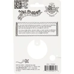 Fat Cat Classic Tail Chaser Cat Toy, Color Varies -Furry Friends 68611 PT3. AC SS1800 V1525718650