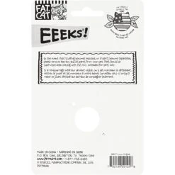 Fat Cat Eeeks! Cat Toy With Catnip, Color Varies, 1 Count -Furry Friends 68613 PT3. AC SS1800 V1525718679