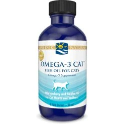 Nordic Naturals Omega-3 Cat Supplement, 2-oz Bottle -Furry Friends 689902 PT2. AC SS1800 V1667355278